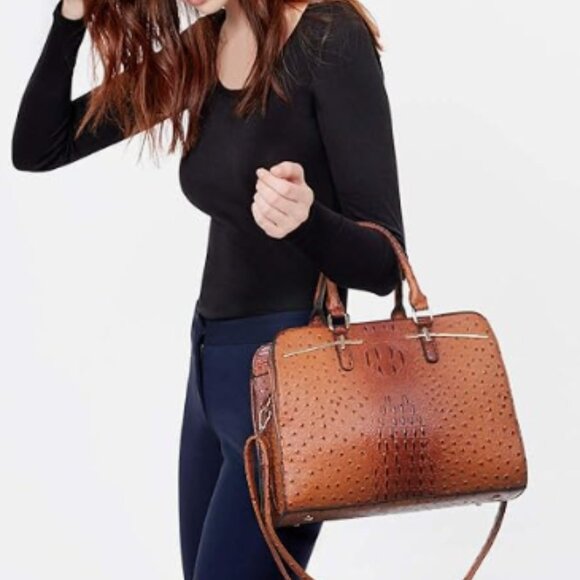 2pcs with 3 Compartments Handbag Wallet Tote Shoulder Hobo Bag Top Purse Set - Picture 3 of 3